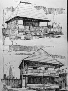 Desene case traditionale 2
