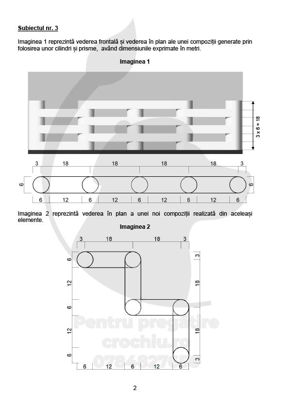 Admitere Arhitectură Mincu 2021 — planșa 2