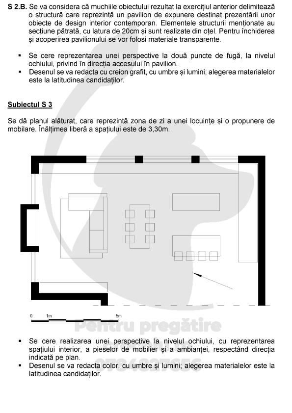 Planșa 2 Arhitectură de Interior UAUIM 2024